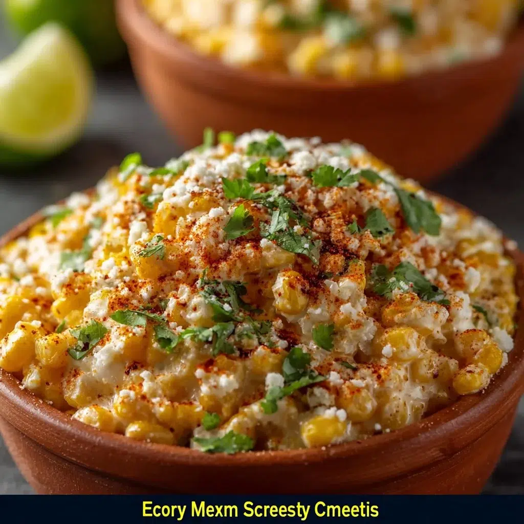 Creamy Mexican Street Corn Esquites Recipe | Easy & Delicious 8 Creamy Mexican Street Corn Esquites