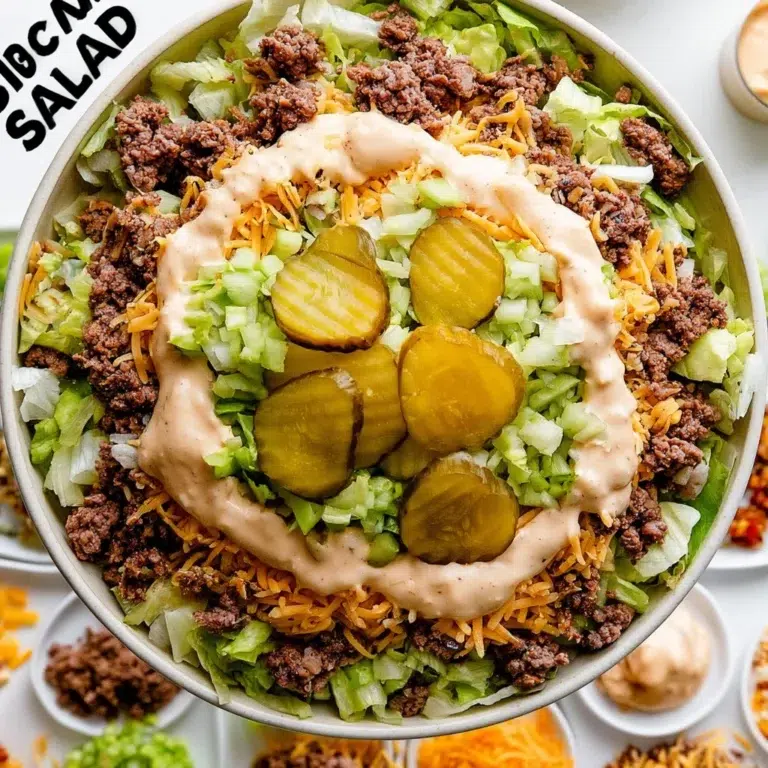 Easy Big Mac Salad Recipe That’s Quick and Delicious