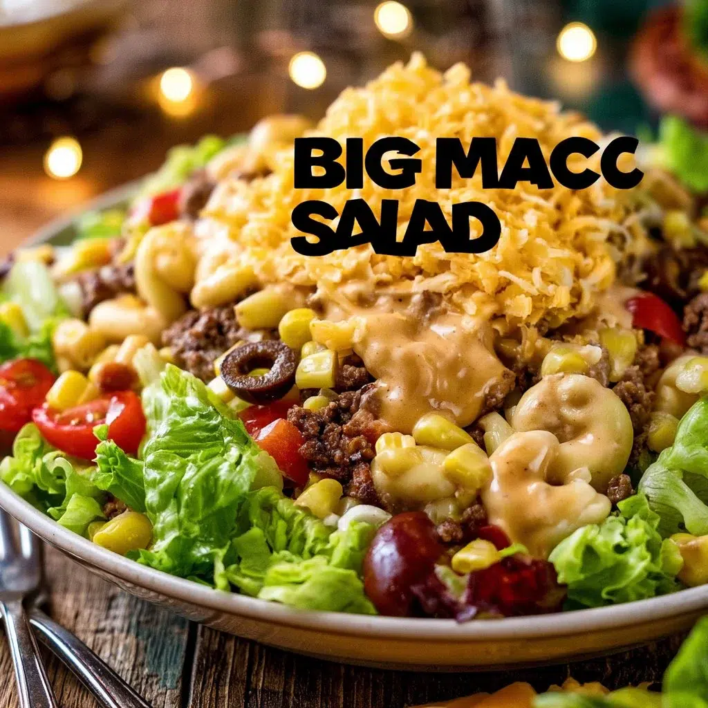 Easy Big Mac Salad