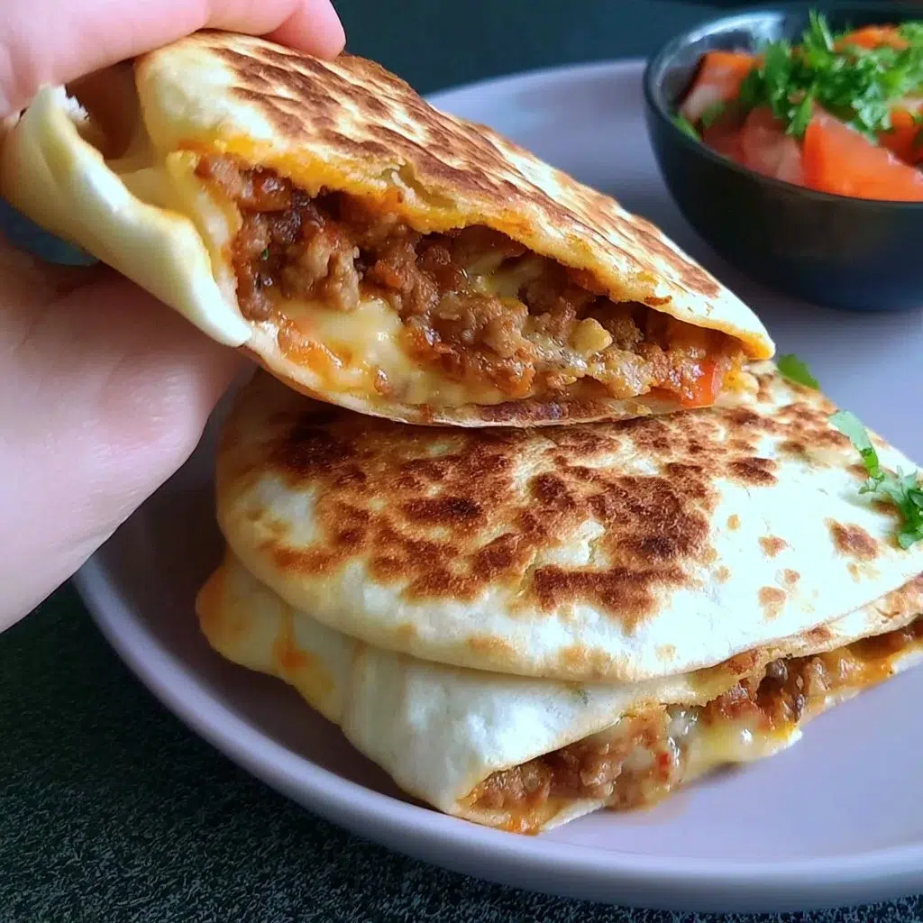 Fajita Bread with Minced Meat