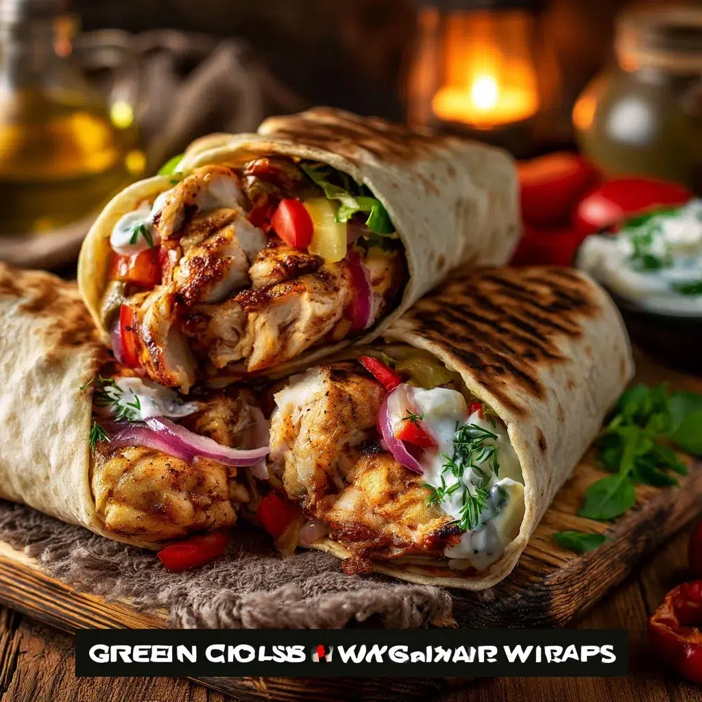 Greek Chicken Wraps Recipe for Delicious Homemade Flavor 8 Greek Chicken Wraps