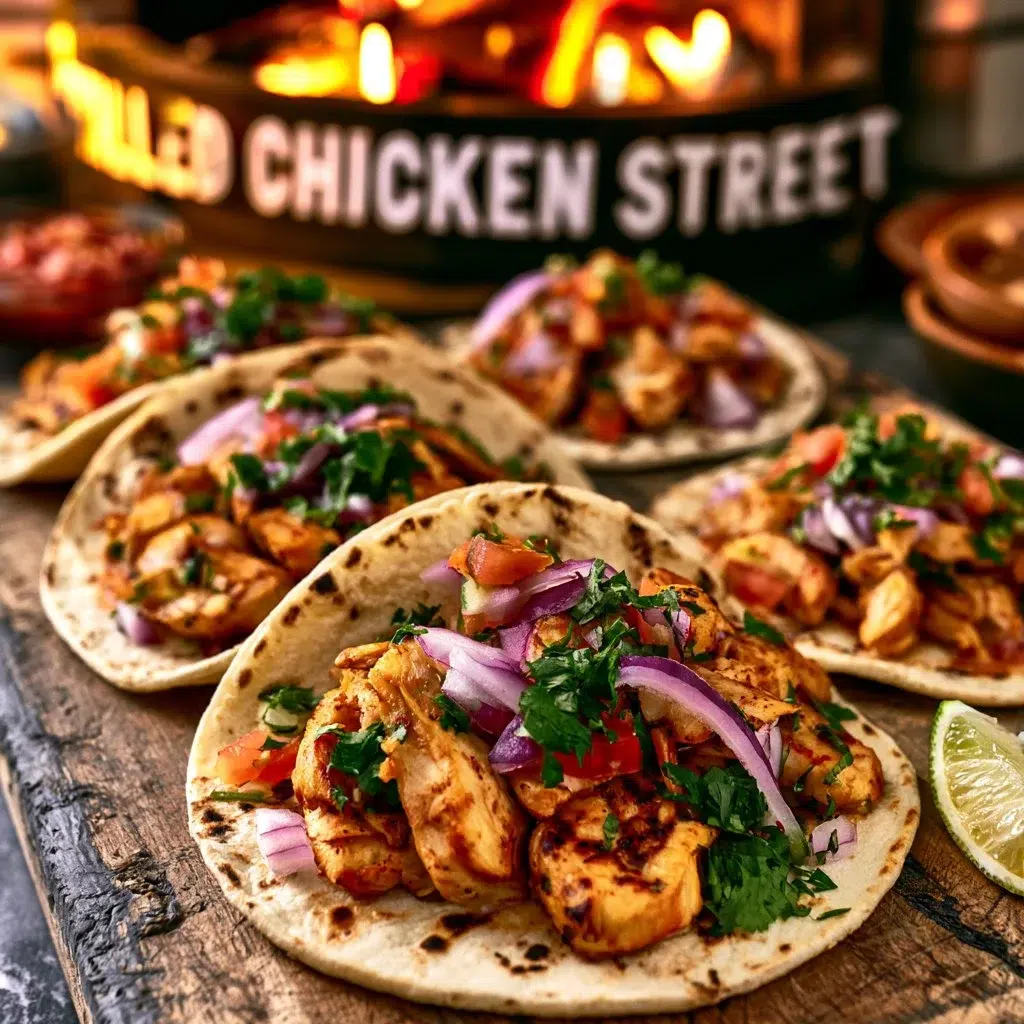 Grilled Chicken Street Tacos Recipe – Easy and Delicious 8 Grilled Chicken Street Tacos