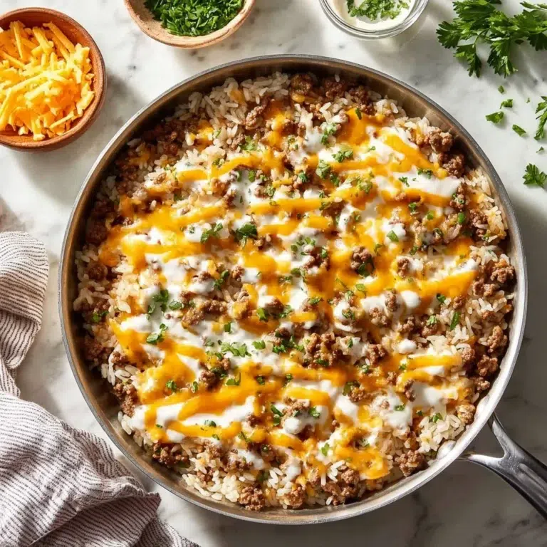 Ground Pork and Rice Skillet: A Quick and Delicious Meal