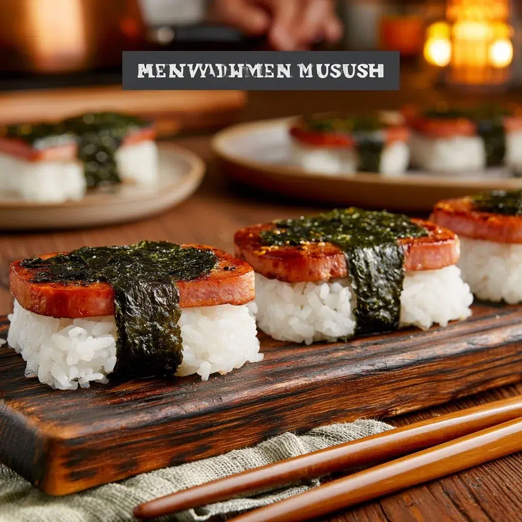 Hawaiian Spam Musubi 8 Hawaiian Spam Musubi
