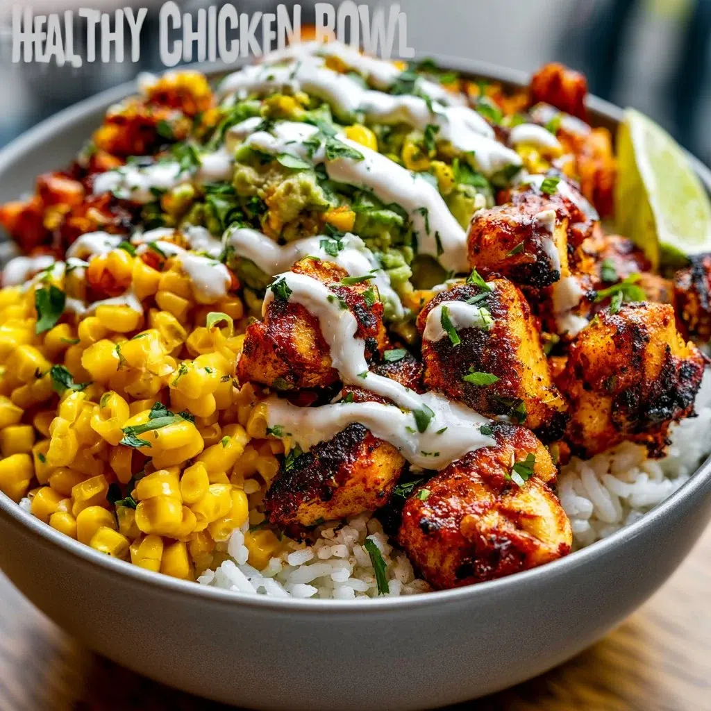 Healthy Street Corn Chicken Bowl | High Protein Chicken Breast Meals 7 Healthy Street Corn Chicken Bowl High Protein Chicken Breast Meals