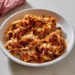 High protein BBQ ranch chicken bowl with 42g of protein and fresh ingredients