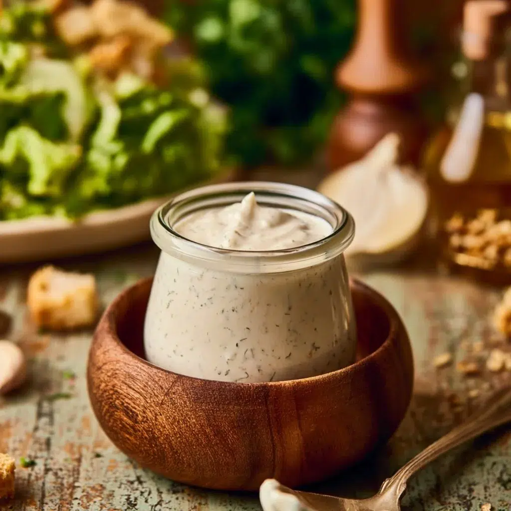 High Protein Caesar Dressing (Cottage Cheese) Recipe for Healthy Eating 8 High Protein Caesar Dressing (Cottage Cheese)