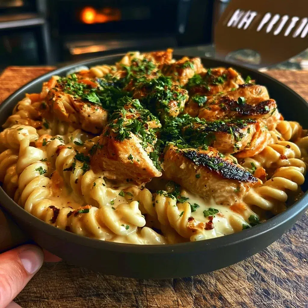 High Protein Creamy Garlic Chicken Pasta Recipe | Flavorful & Satisfying 8 High Protein Creamy Garlic Chicken Pasta | Flavorful and Satisfying