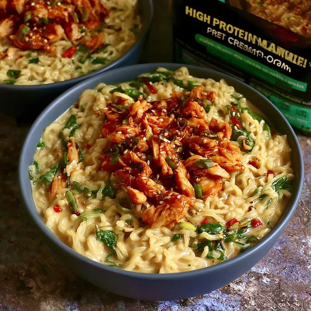 High Protein Creamy Sesame Chicken Ramen Recipe for Healthy Weight Gain 8 High Protein Creamy Sesame Chicken Ramen Recipe | Meal prep ideas for weight gaining, Healthy dinner ideas for weight gain, Meal prep recipes weight gaining