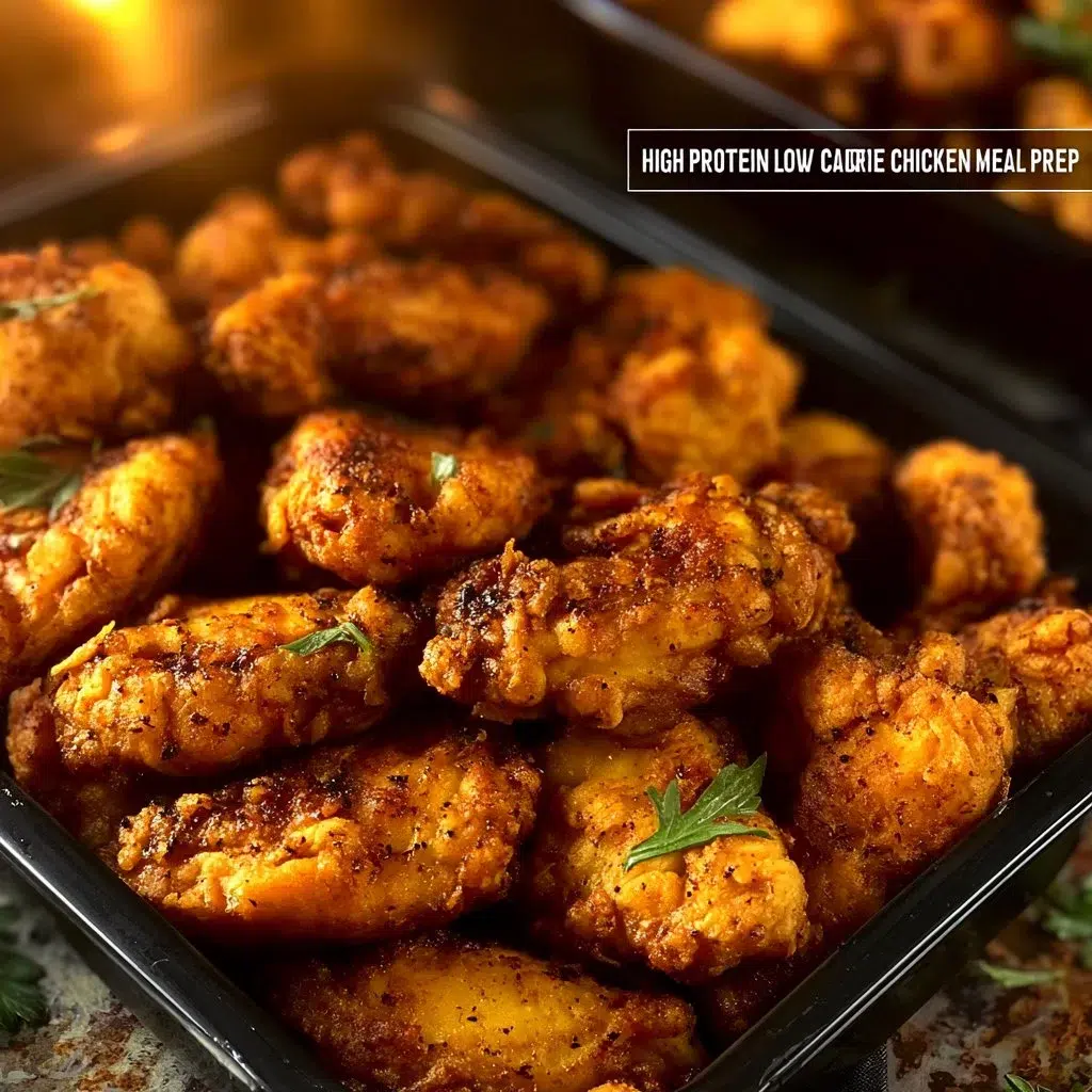High Protein Low Calorie Crispy Southern Fried Chicken Meal Prep 10 High Protein Low Calorie Crispy Southern Fried Chicken Meal Prep