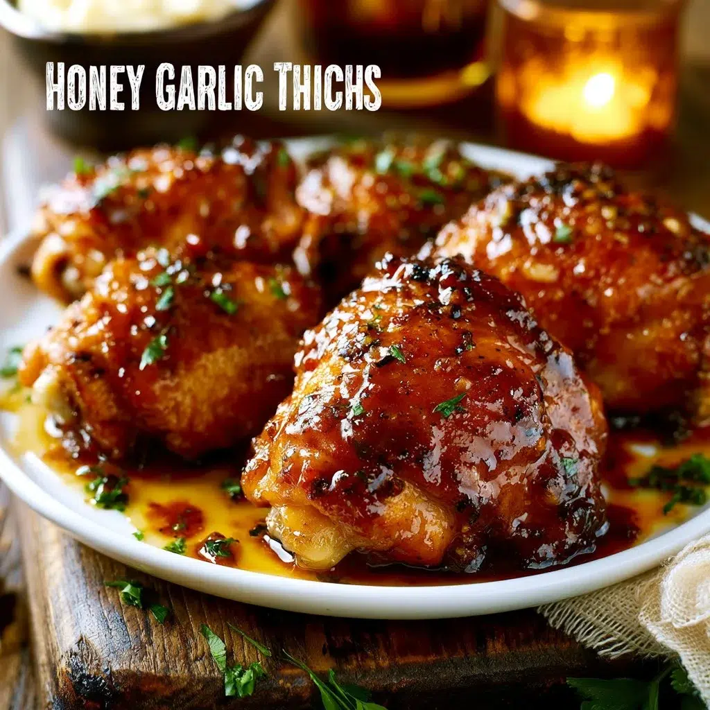Honey Garlic Chicken Thighs Recipe – Sweet and Savory Delight 8 Honey Garlic Chicken Thighs