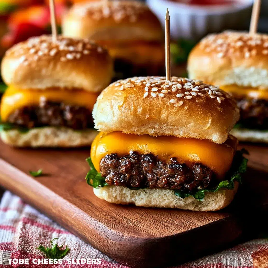 Juicy Cheeseburger Sliders