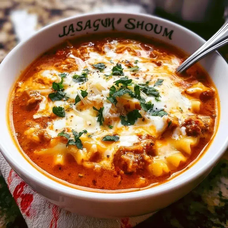 Lasagna Soup Recipe: Easy, Delicious Comfort Food