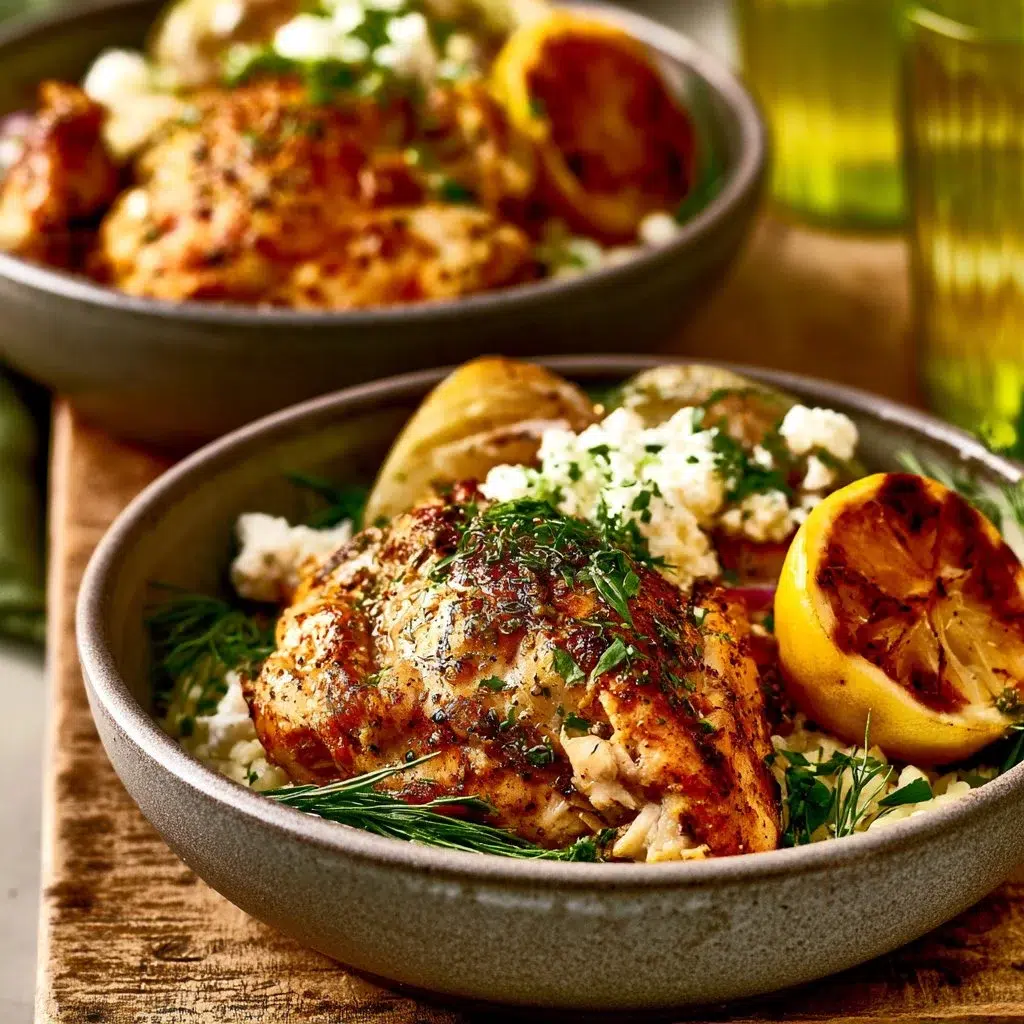 Lemon Herb Greek Chicken Bowls: A Flavorful and Healthy Recipe 8 Lemon Herb Greek Chicken Bowls