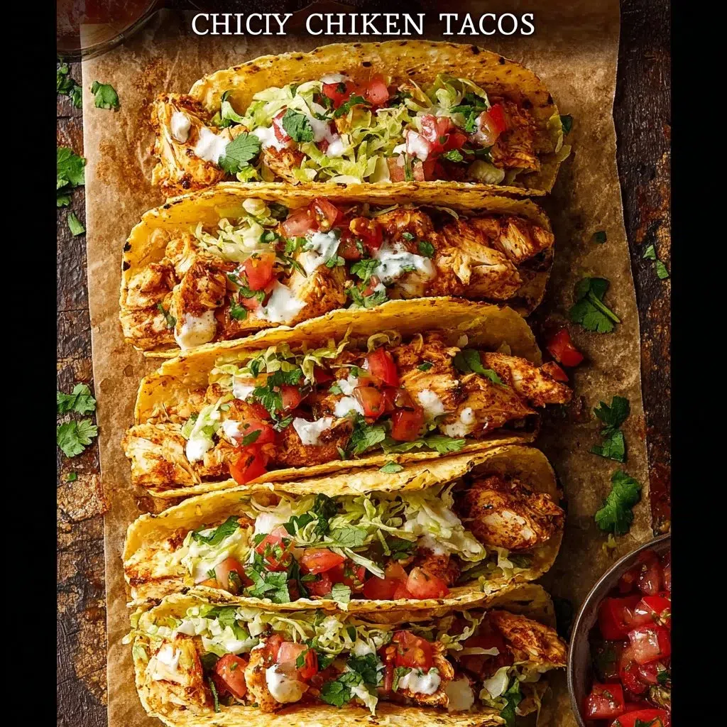 Mini Baked Chicken Tacos Recipe – Easy & Delicious 8 Mini Baked Chicken Tacos