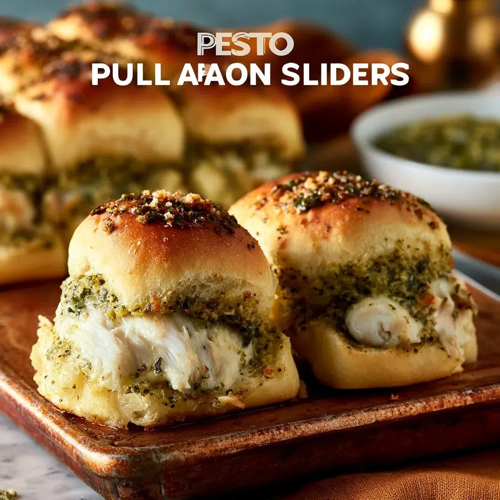 Pesto Chicken Pull Apart Sliders Recipe for Delicious Family Meals 8 Pesto Chicken Pull Apart Sliders Recipe | Easy Lunch Ideas for Hosting, Delicious Dinner Meals for Families, Easy Christmas Day Meals