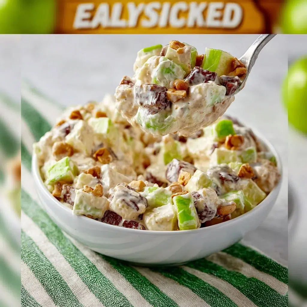 Snicker Apple Salad: A Delectable Dessert Recipe to Enjoy 6 Delicious Snicker Apple Salad with apples, caramel, and candy bars