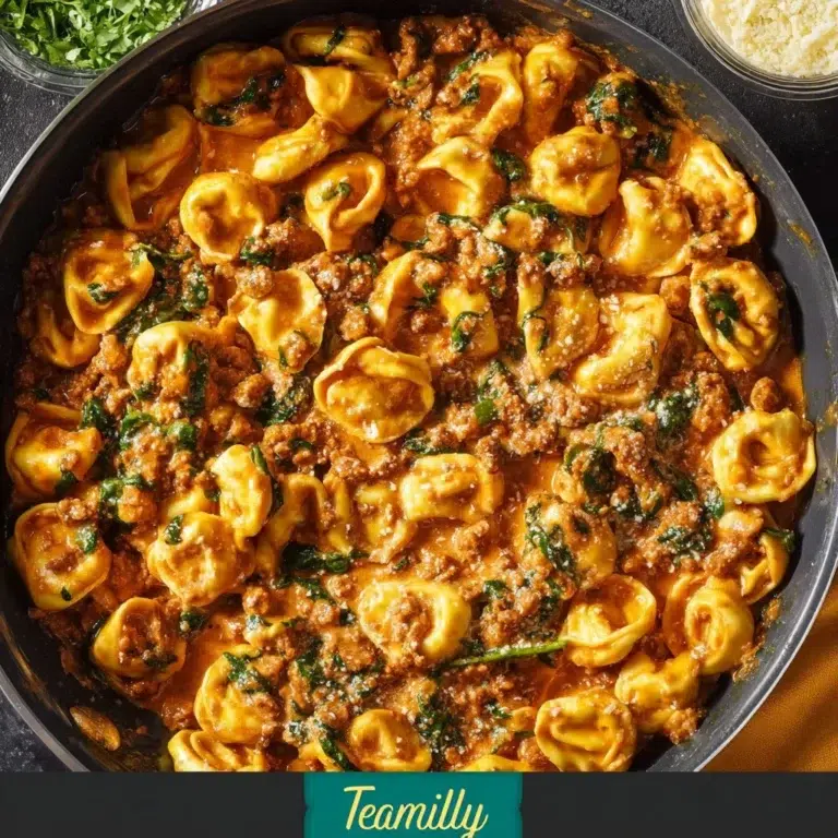 Spinach Tomato Tortellini: A Quick and Flavorful Meal