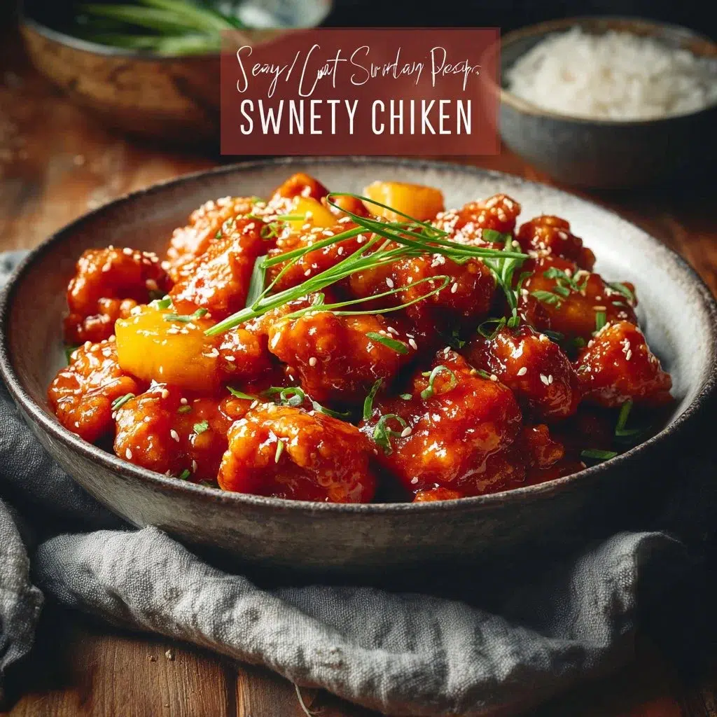Sweet and Sour Pineapple Chicken