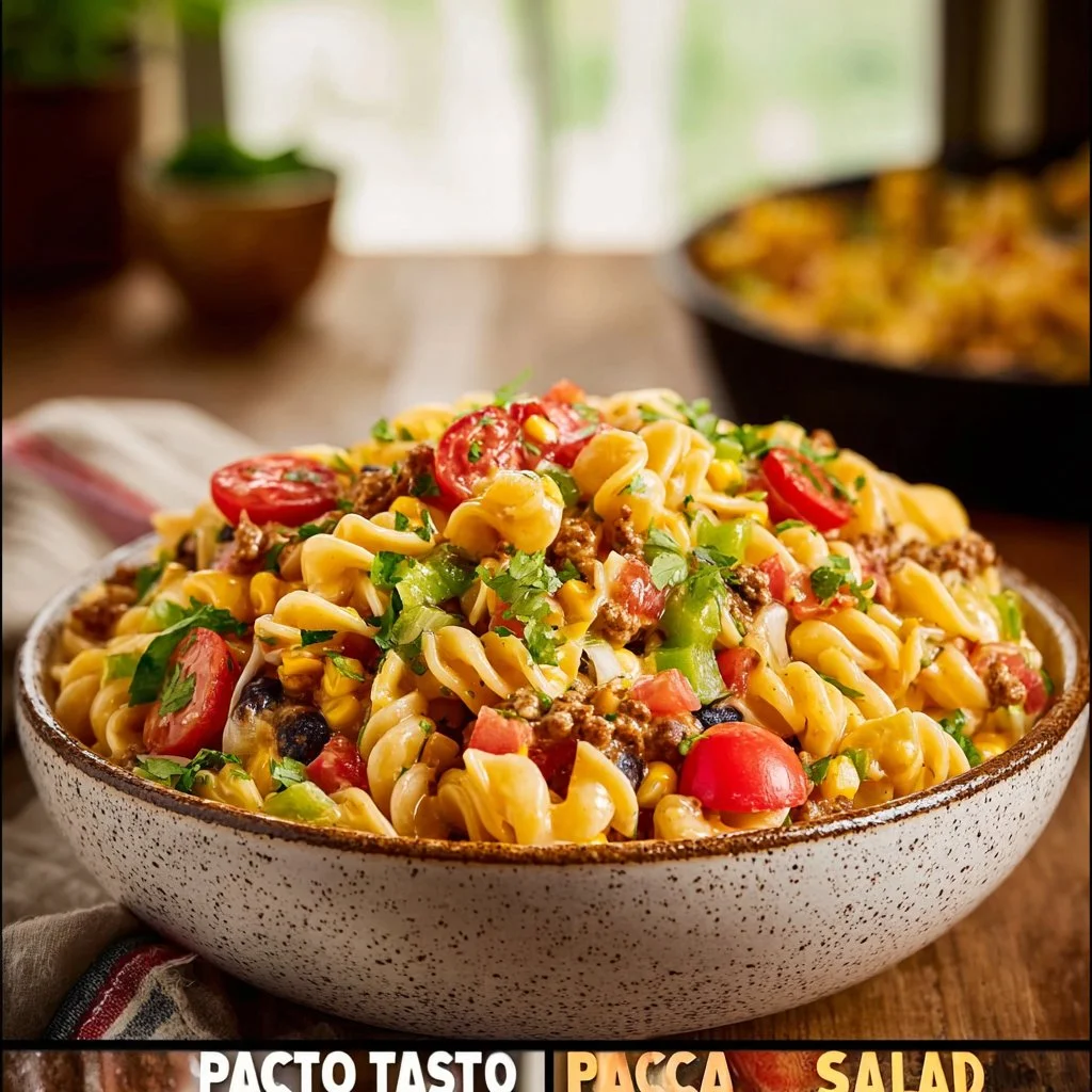 Taco Pasta Salad Recipe That Everyone Will Love 8 Taco Pasta Salad